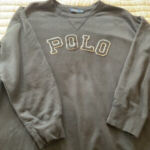 Men’s Ralph Lauren Polo Crewneck Sweatshirt in Black size 4XL Big